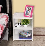 Adroit Side Bookcase Organizer Table Rack - waseeh.com