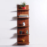 Dyke Bookcase Organizer Floating Rack Shelve Decor