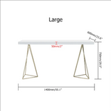 Plinth Rectangular Working Home Office Writing Table Desk - waseeh.com