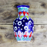 Felicity Half Vase-Blue Pottery - waseeh.com