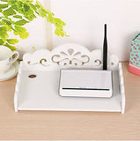 Remote Wifi Lounge Floating Organizer Shelve - waseeh.com