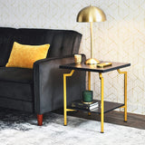 Hickory Crown Modern Sofa Living Lounge Bed Side Table - waseeh.com