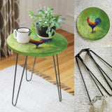 Grass Gooster Living Lounge Center Side Hairpin Table - waseeh.com