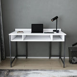 Contemporary Workstation Computer Writing Desk Table