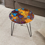 Yellow Universe Living Lounge Center Side Hairpin Table