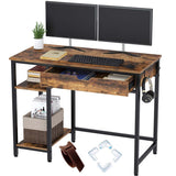 Occonor Home Office Writing Organizer Desk Drawer Table - waseeh.com