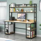 Zonial Home Office Workstation Writing Organizer Desk Table