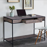 Healey Living Room Office Wide Organizer Writing Desk