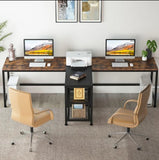 Marsida Living Room Office Wide Organizer Work Station Desk - waseeh.com