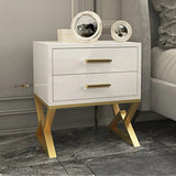 Nugatory Bedroom Lamp Organizer Drawer Side Table - Special