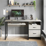 Labelle Living Room Office Work Station Organizer Drawer Desk Table