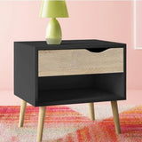 Subsist Nightstand Bedside Table With Drawer