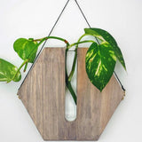 Crucul Wall Hanging Planter Wooden Vase Decor