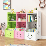 Childrens Bookcase Shelve Bedroom Organizer Storage Rack