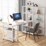 Space Savin Modern Computer Work Station Desk Organizer Table