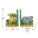 Fantasy Fields UV Printed Sunny Safari Kids Bookends