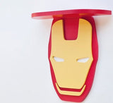 Iron Man Marvel Kids Bedroom Floating Organizer Shelve Decor