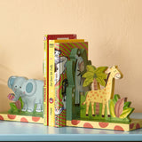 Fantasy Fields UV Printed Sunny Safari Kids Bookends