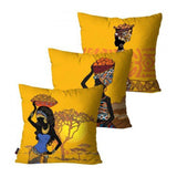 African Sunset Cushion Covers (Pack of 3)